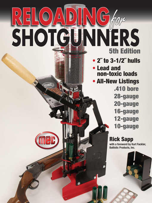 Title details for Reloading for Shotgunners by Rick Sapp - Available